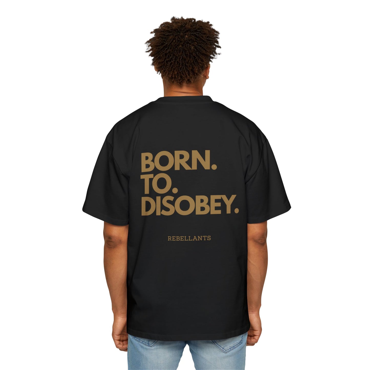 Rebellants Oversized Tee - Born To Disobey