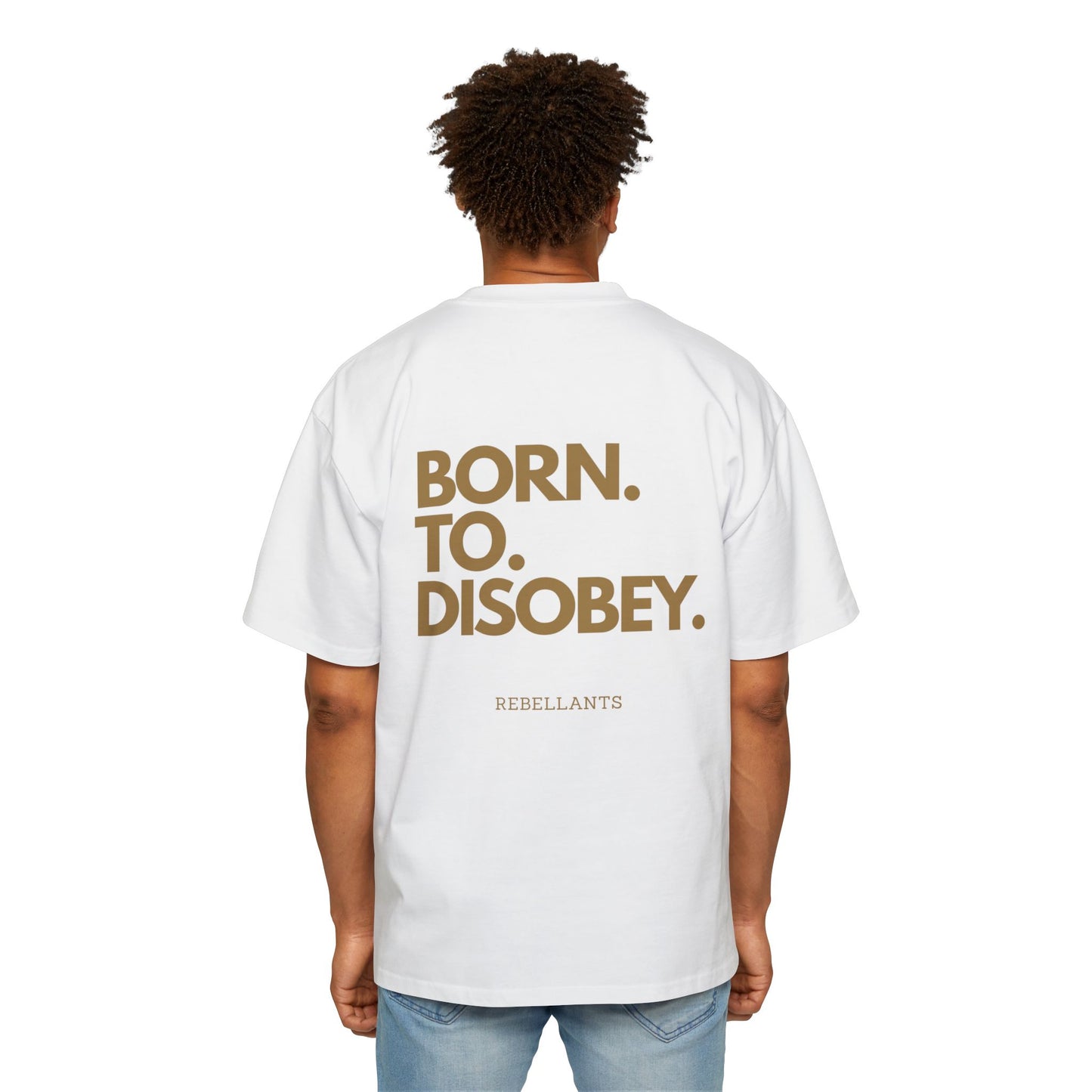 Rebellants Oversized Tee - Born To Disobey